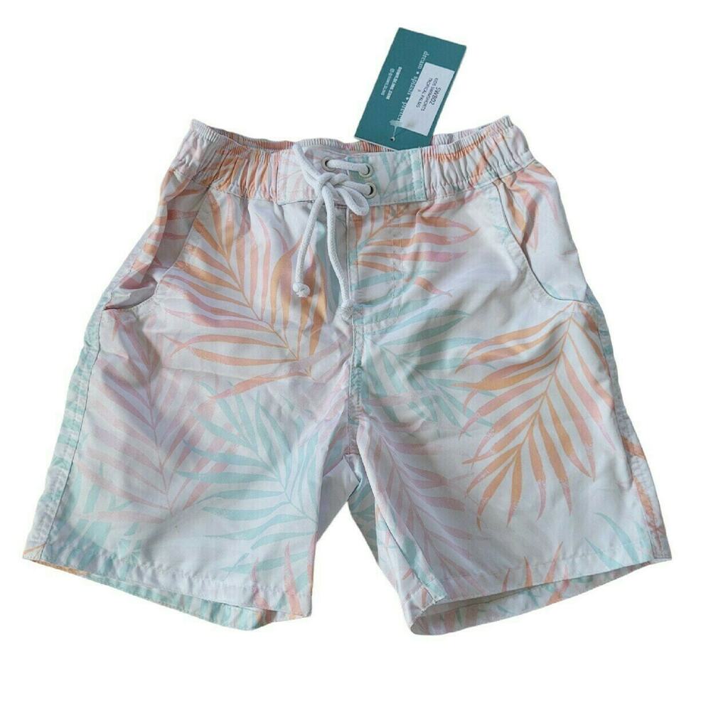 Wildling | Tropical Palms Swim Shorts | 5 years